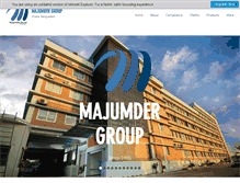 Tablet Screenshot of majumder.org